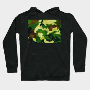 Camouflage military colors Hoodie